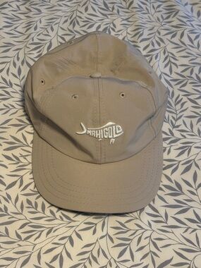 MAHI GOLD Beige Tan Performance Cap